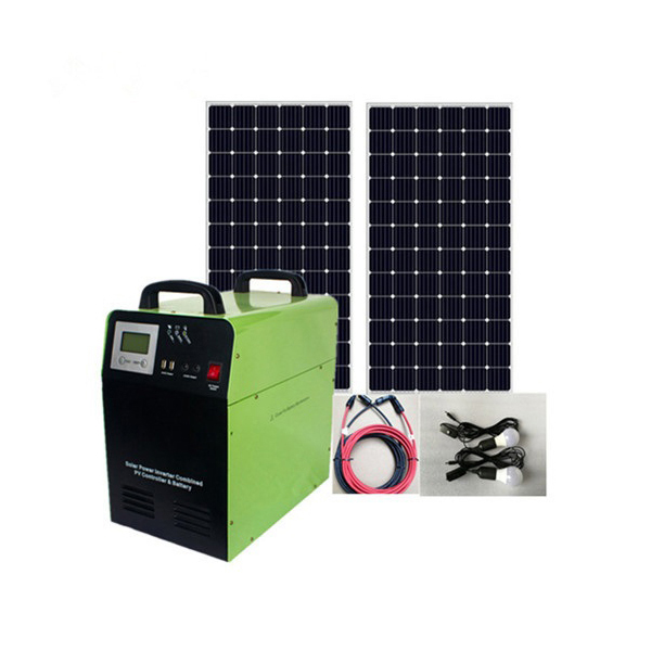 Sistema solar fotovoltaico portátil 500w